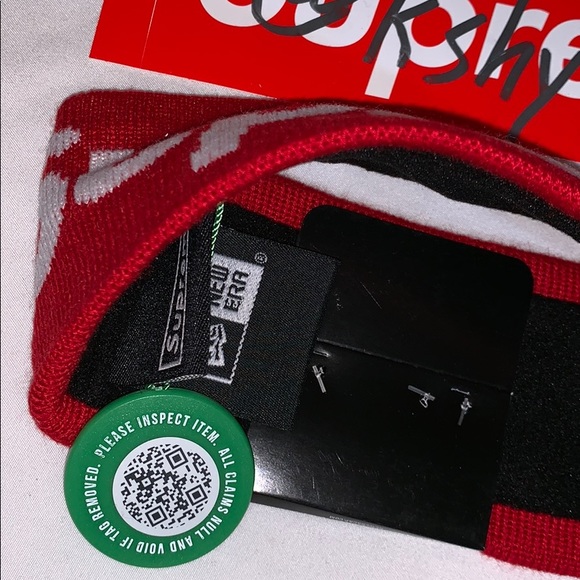 Supreme New Era Big Logo Headband - Picture 2 of 4